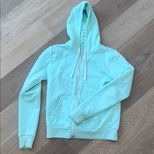 Zip up sweatshirt